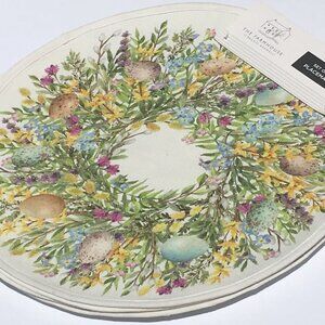 Rachel Ashwell Farmhouse NWT Set of 4 Placemats 16.5" Multi-Color. Easter Theme.